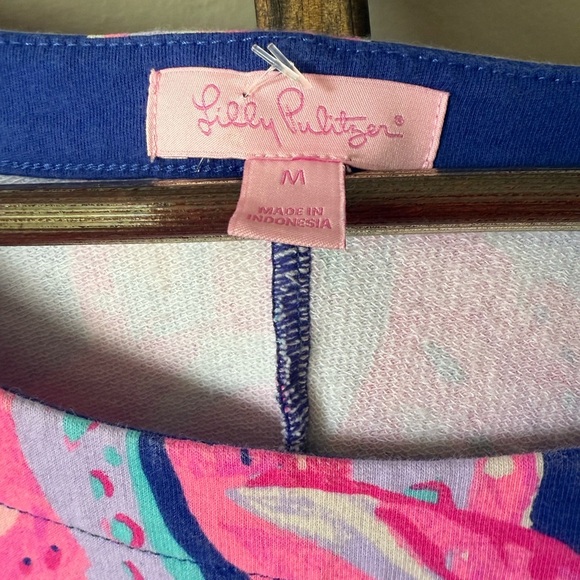 Lilly Pulitzer Lilah Dress in Wild Child Zebra Purple Pink Floral, Large - Picture 2 of 7